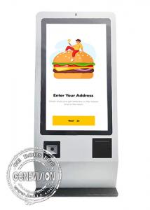 China Table Standing Self Service Payment Kiosk 1920x1080 With Web Camera on sale