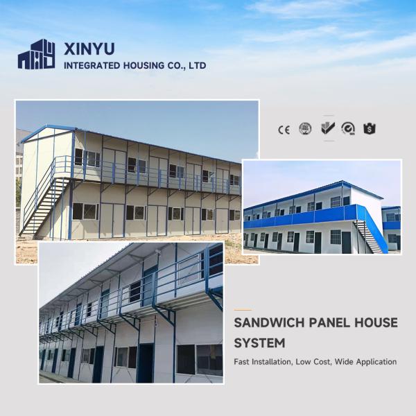 20FT/40FT Customized Modular Homes Prefabricated House for Safe and Eco-Friendly Living