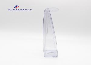 China Premium PVC Clear Plastic Box Packaging Top Lock Lid 5.35*1.58*7.28 Dimension on sale