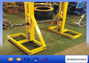 China Heavy Duty Cable Drum Stand , 10 Tonne Hydraulic Cable Drum Jack Dia. 3200mm on sale
