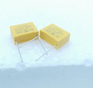 Cheap 10000MΩ Insulation Resistance X2 Safety Capacitor Radial Leads Negotiable Packaging for sale