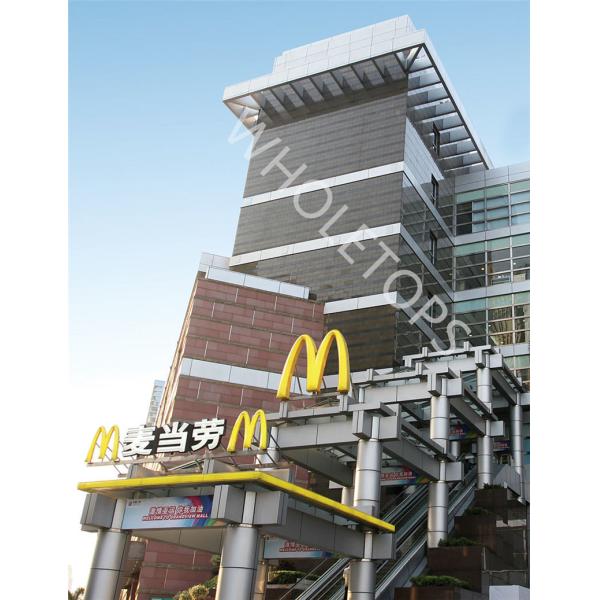 Multicolor 2.5mm Solid Aluminium Cladding Panels / Wall Cladding Panels Interior