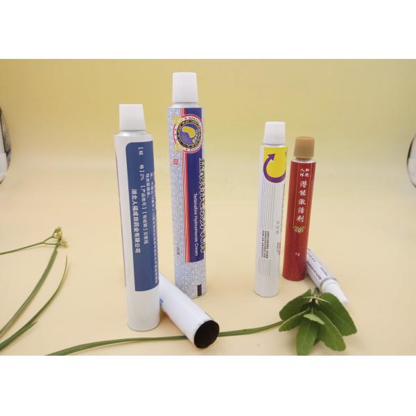 Flexible 15g Aluminum Squeeze Tubes CFDA Certificate 110 Mm Length