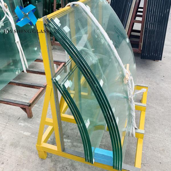 Customized Curved Ultra Clear Tempered Laminated Glass For Aquariums