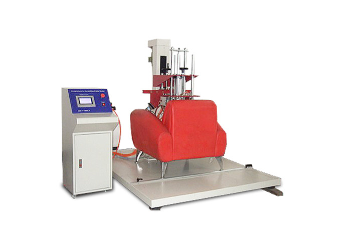 Programmable Controller Furniture Testing Machines , Single Seat Sofa Furniture Tester