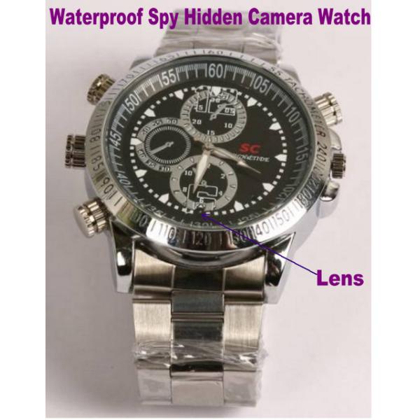Waterproof Wrist Watch Video Camera Recorder Spy Hidden Camera Private Detective Gadget