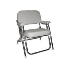 FOLDING DECK CHAIRS STAINLESS STEEL OR ALUMINUM