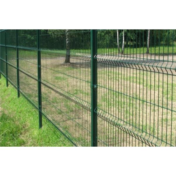 PVC Welded Galvanized Iron Wire Mesh Fence 3D Garden Perimeter Fencing