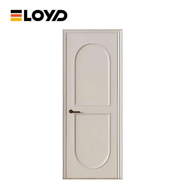 Minimalist External Timber Casement Glass French Door Commercial