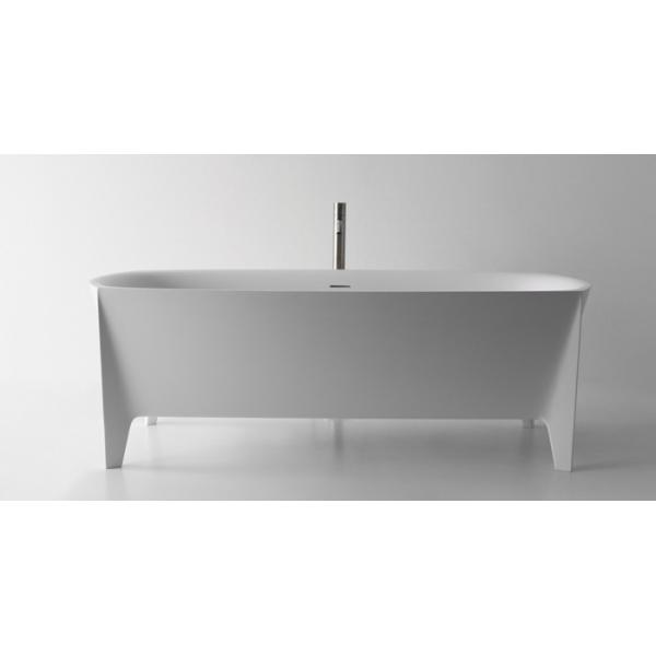 Rectangle Freestanding Whirlpool Bathtubs Stain Resistant Long Life Span
