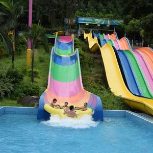 China Family Rafting Fiberglass Water Slide Water Raft Slide For Aquatic Park on sale