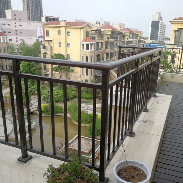 Modern Stainless Steel Handrail Railing Zinc Steel Balustrade Metal Interior