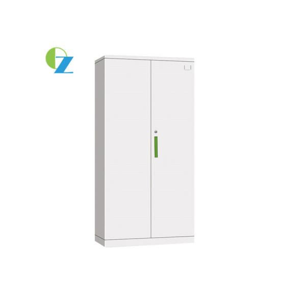 Steel Swing Door Cupboard H1850*W900*D400(MM) KD Structure Office Furniture