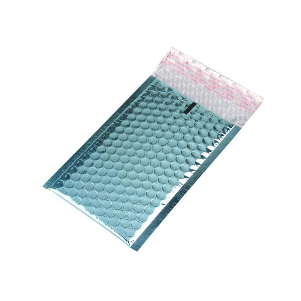 Turquoise Color Metallic Bubble Mailers Padded Envelopes 360x460 #A3 Size