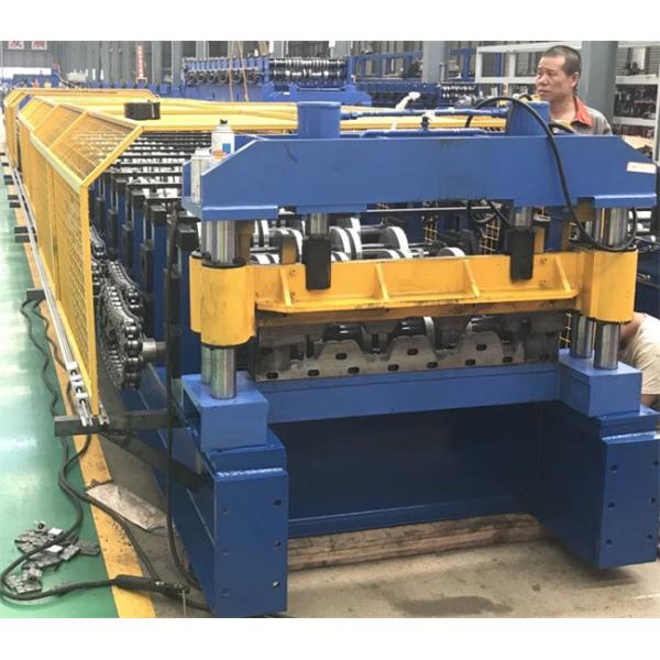 Automatic PLC Control Metal Deck Forming Machine Hydraulic drive 37kw