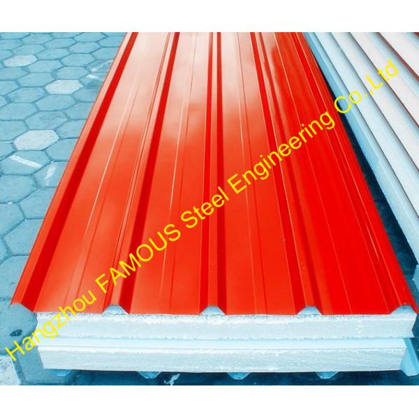 Heat Insulation EPS Polyurethane Foam Sandwich Panels For House