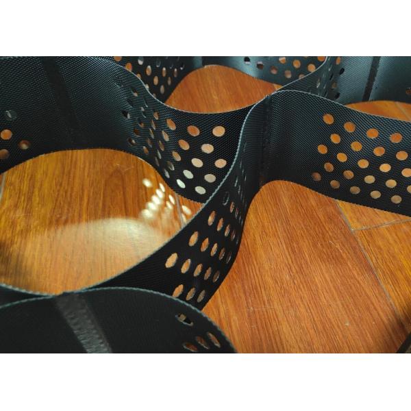 High Strength HDPE Geocell For Road Construction Smooth/Textured Surface
