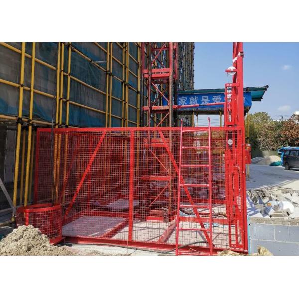 High Safety Construction Passenger Hoist / Material Hoist Construction