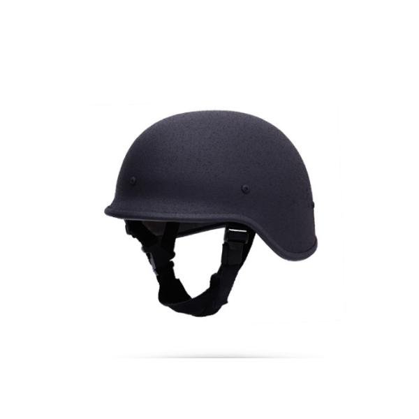 Police Bulletproof Military Ballistic Helmet , Black Ballistic Combat Helmet