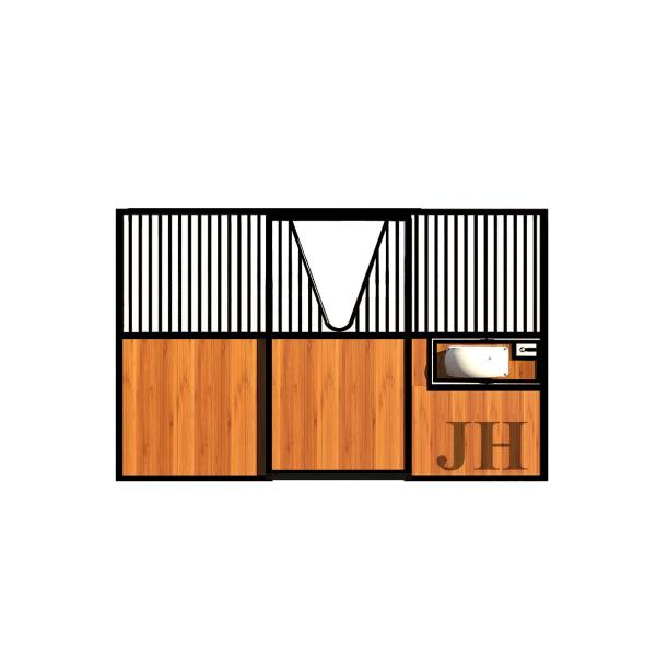 Build a High Quality Bamboo Woods Customize Design Horse Stable