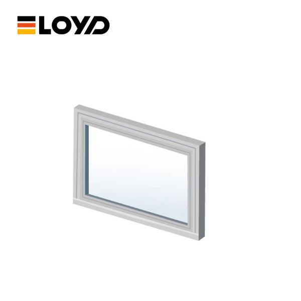 Sound Insulated Aluminum Windows Thermally Improved Lowe Glass OEM