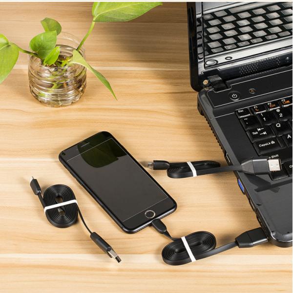 New 3-In-1 USB Data Cable Android/iPhone+Hidden Spy GSM Remote Audio Listening Bug+GPS Tracking Position GSM Locator