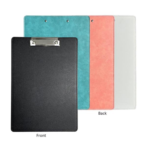Sublimation Folders File Clipboard Blank Custom Logo A4 A5 PU Leather Sublimation Clipboards