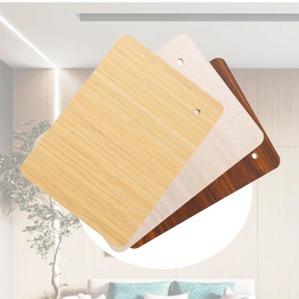 Scene Display Customized Color Marble Fiber Wall Panel with Bamboo Charcoal Board