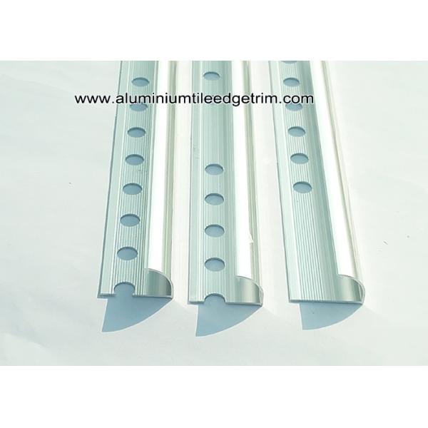Chrome Ceramic Tile Metal Corner Trim 12mm For Tile Accessories