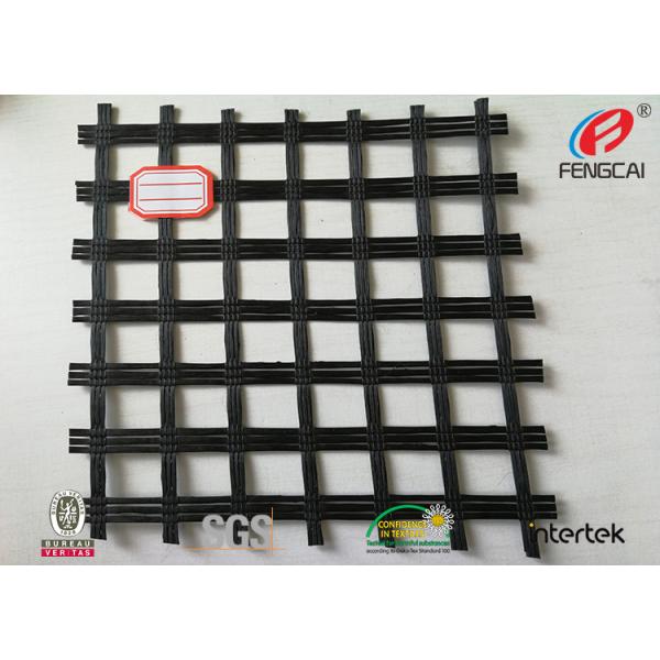 50-200KN Custom Geogrid Reinforcing Fabric Self Adhesive Fiberglass Geogrid Material