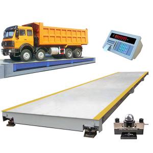 Cheap Carbon Steel Digital Electronic Truck Scale Weighbridge 3X18M 60t 80t 100t for sale