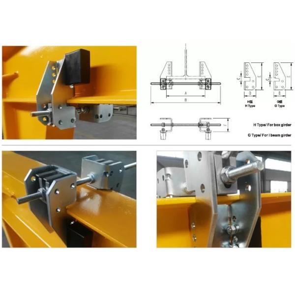 Flexible Steel Beam Girder Movable Buffer Block Stop