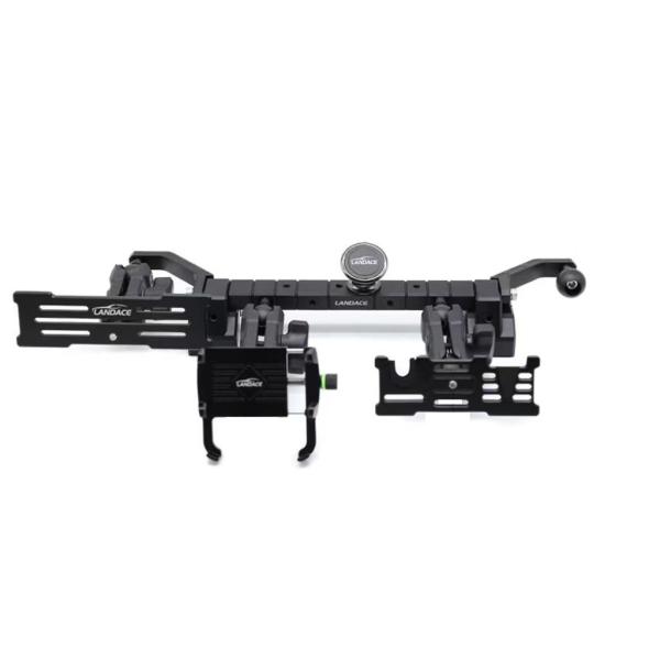 Black Anodizing Aluminum Guide Rail for Jeep Wrangler JL on Dashboard Fitting Position