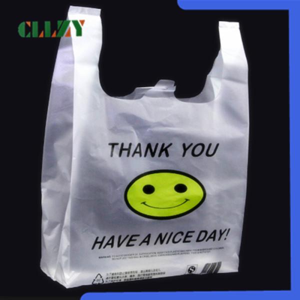 Pure Polylactic Acid Biodegradable Shopping Bags For Hotel / Restaurant