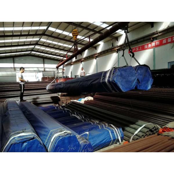 Round Type Alloy Steel Seamless Pipes 40mm-360mm Dimensions For Annealing / Quenching