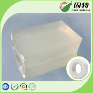 Cheap Colorless Transparent PSA Hot Melt Adhesive Block For Medical Tape Plaster for sale