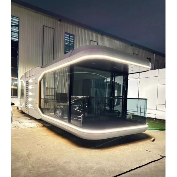 Portable Space Capsule House 3460mm Foldable Eco-Friendly Design