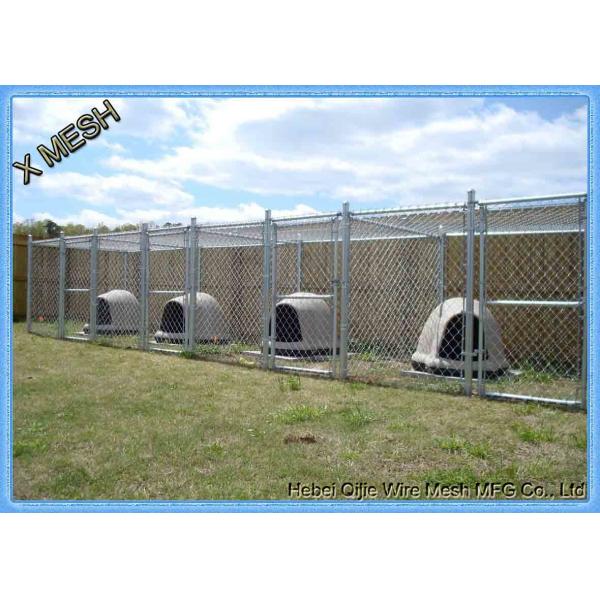 50 X 50 Mm Hole PVC Coated Chain Link Fencing Diamond Wire Netting For MMA Cages/Zoo Mesh/Baseball Fields