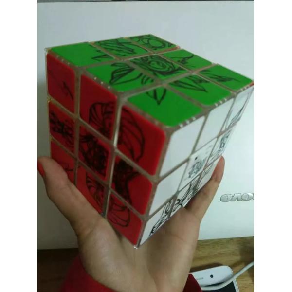 2016 Hot Selling Fashion Colorful Printing magic photo cube
