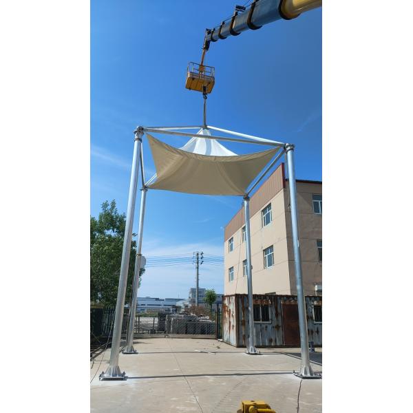 Aluminum Architectural Structure For Curtain Wall Cladding