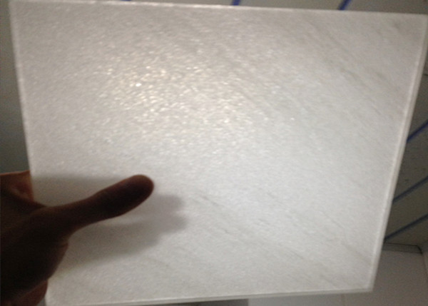 Natural Stone Layer Bacstone Glass , 5mm Low Iron Laminated Glass