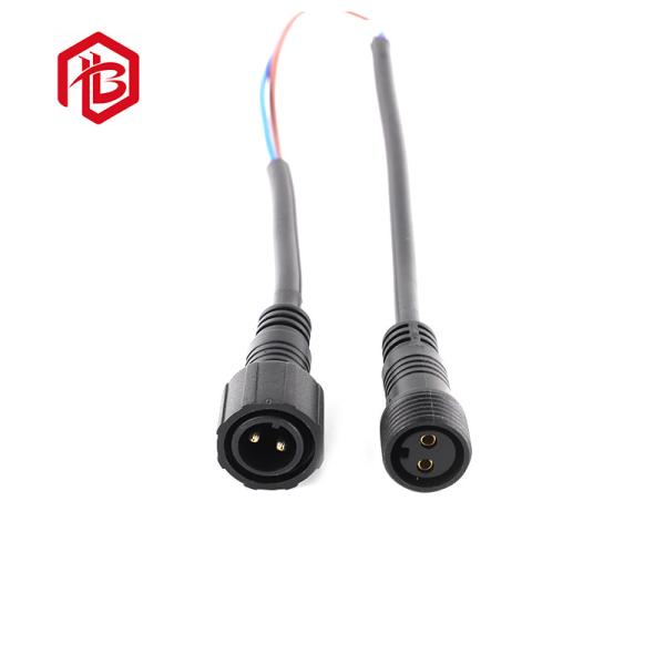 M18 Male And Female Connector LED Waterproof Connector Circular Waterproof Wire Floor Heating Connector Wire