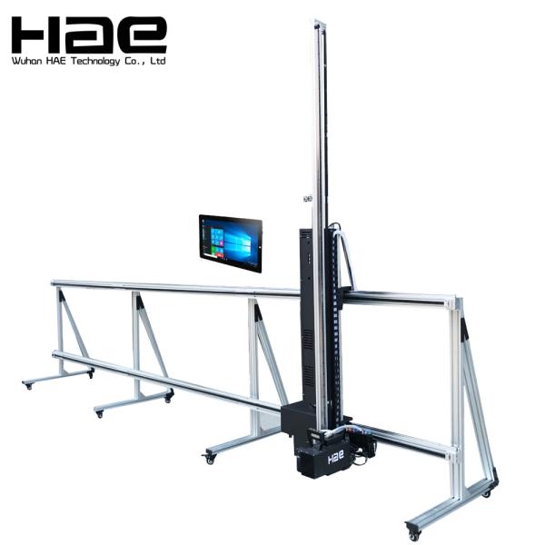 Custom Vertical UV Wall Printer 1440 Dpi Mobile Control 120W Using Power