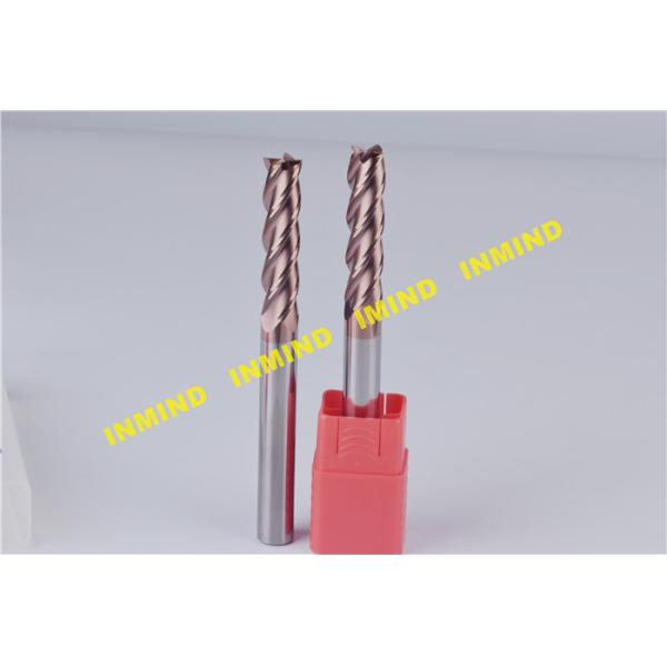 Carbide Machining Tialn Coated Square End Mill With 40 mm Cutting Length