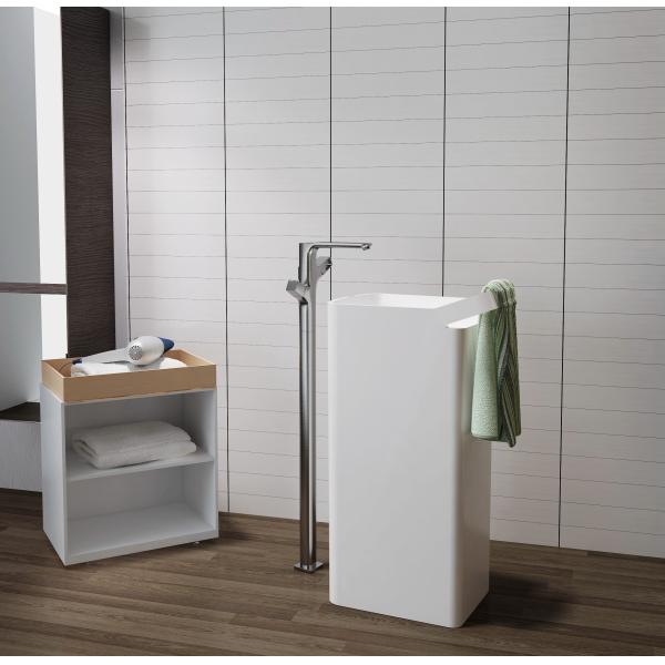 High Strength Modern Freestanding Bathroom Vanity Scratch Resistant