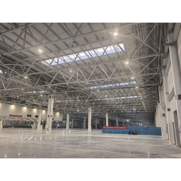 China Low Cost Large-Span Steel Structure Custom Designed Steel Frame Structure Industrial Prefabricated Buildings Workshop Factory Plant Warehouse