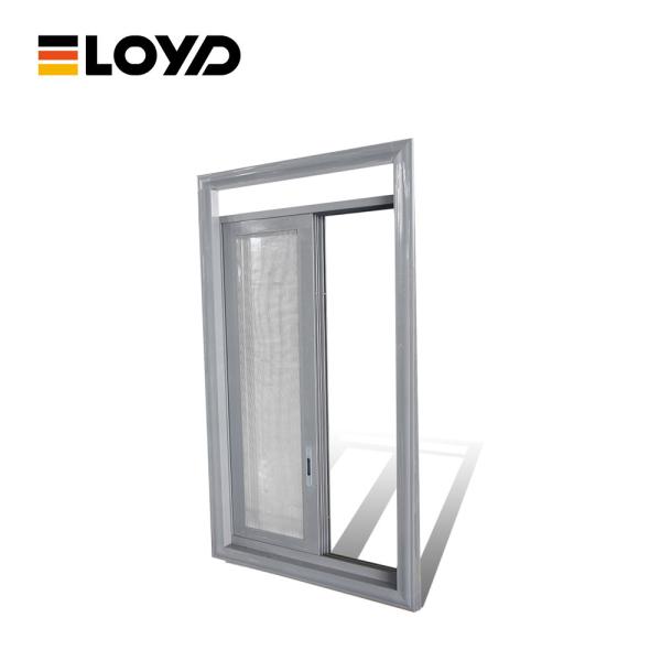 Double Hung Vertical Sliding Glass Kitchen Aluminum Window Anodised Finish