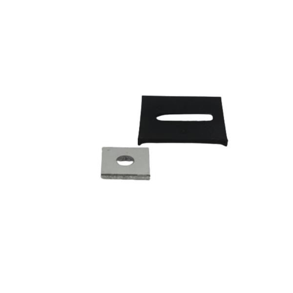Customized M10 Square Plate Washers Plain Finish With Corrugated