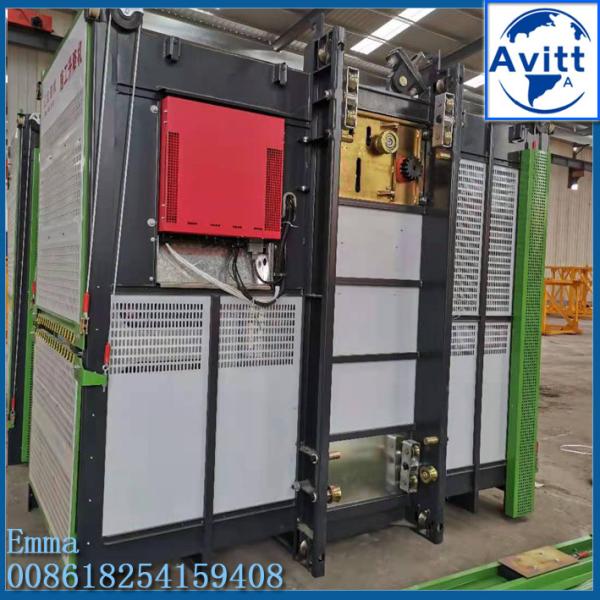Small Building Construction Hoist SC100 Single Cage Or Cabin Elevator