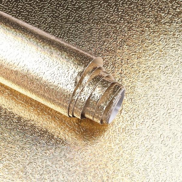 DIY Self-Adhesive Wallpaper Paper Roll for Kitchen Wall Decoration in Modern Style